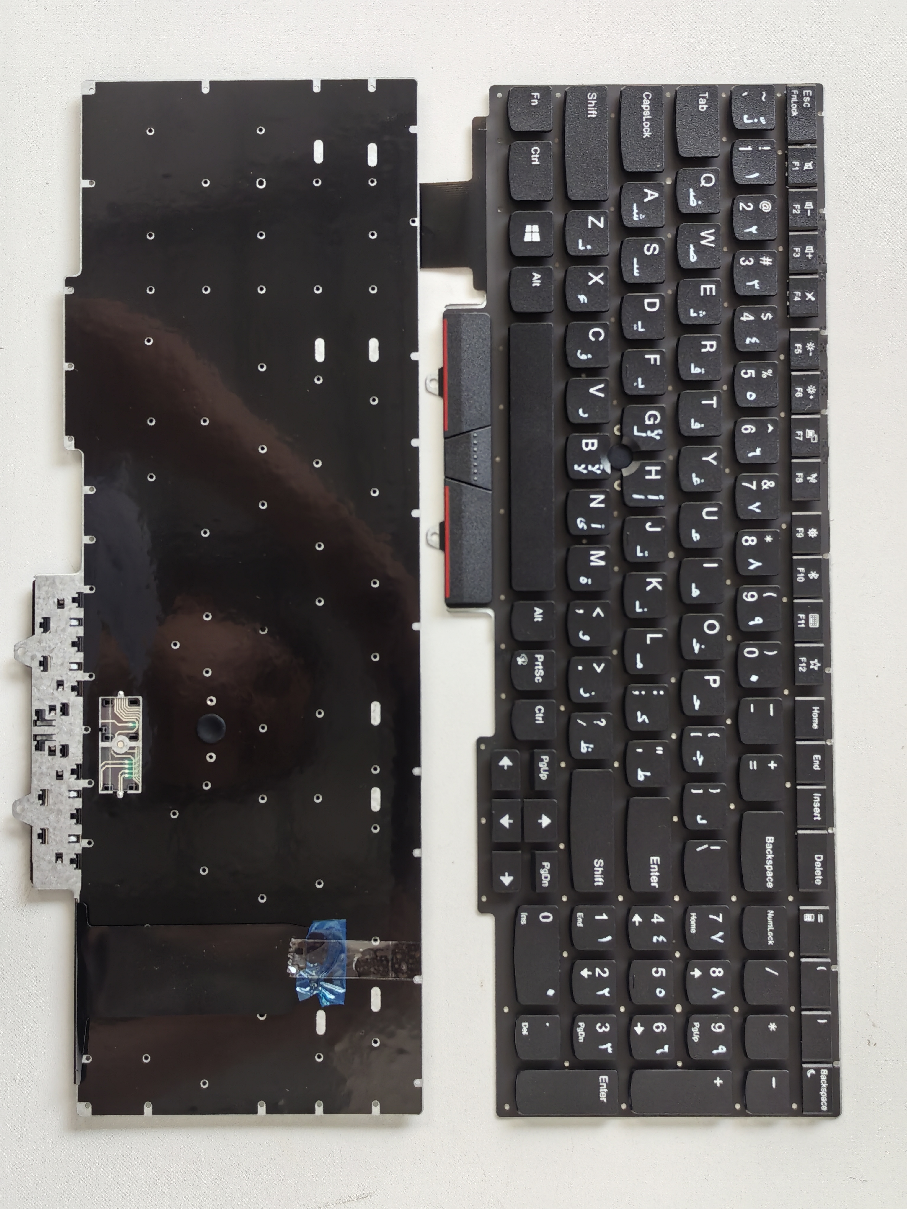 Picture of New Replacement Laptop Keyboard For IBM E15 Generation/E15 GEN1 BLACK With hole (OEM) AR Layout
